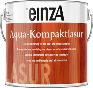 einzA Aqua-Kompaktlasur 750 ml kalkweiß 102